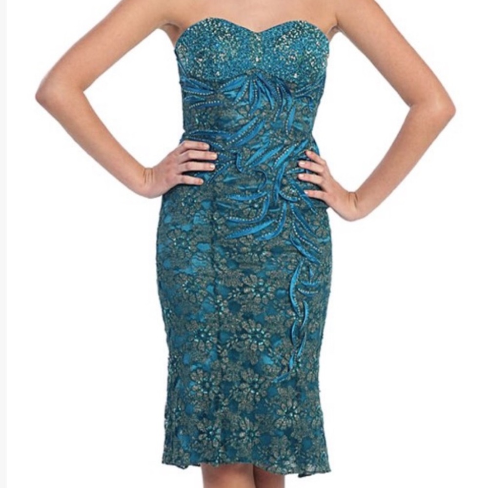BNWT May Queen beaded embroidered cocktail dress